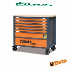 CASSETTIERA BETA PORTA ATTREZZI MODELLO LUNGO CON 7 CASSETTI ART. RSC24AXLP/7
